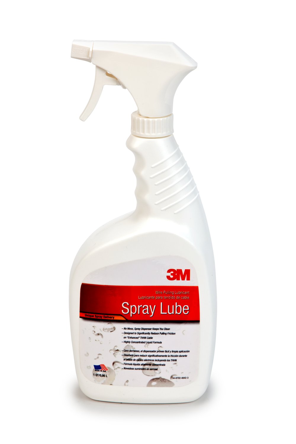 7100076897 - 3M Wire Pulling Lubricant Spray WLS-QT, excellent cling and wetting
properties, 12 Bottles/Case