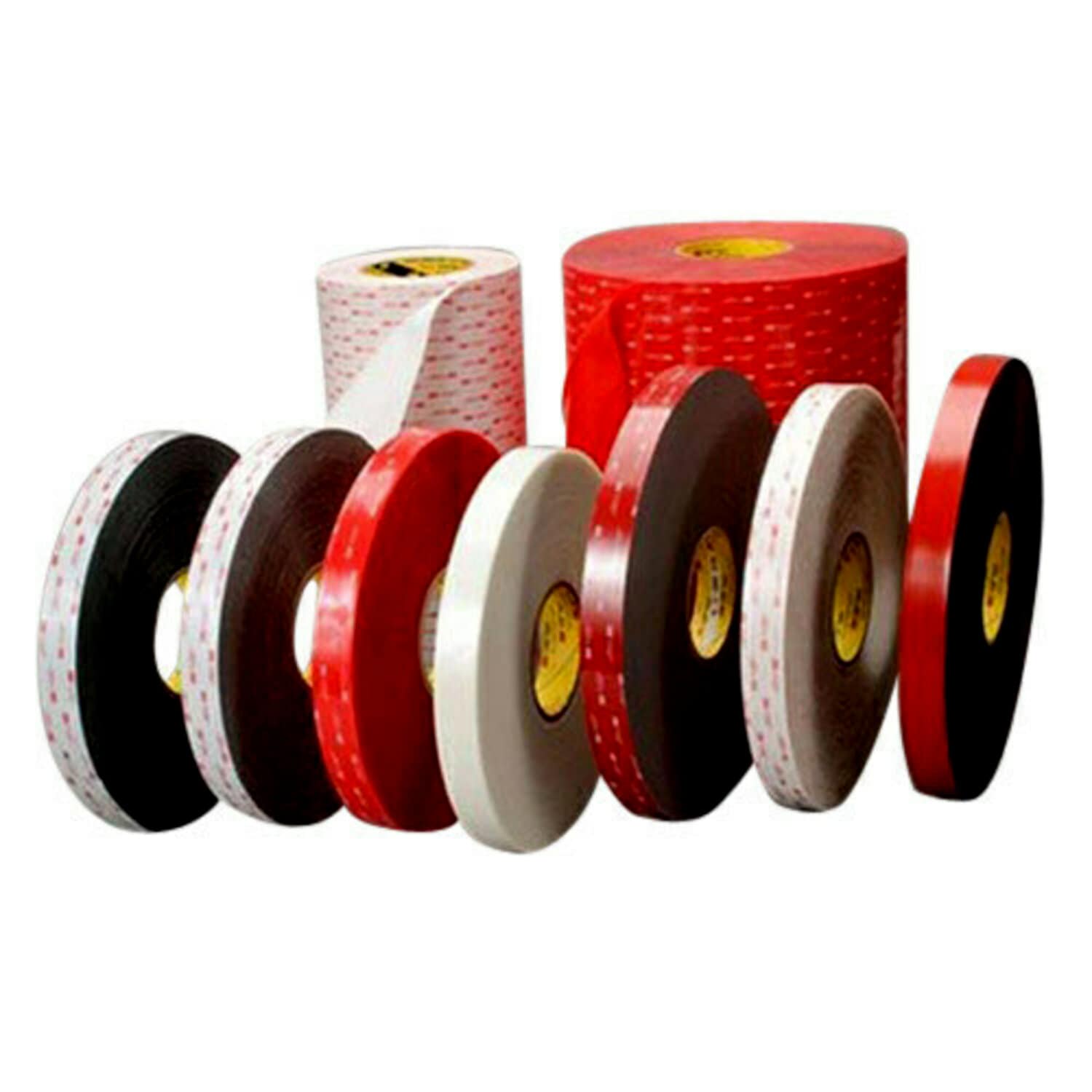 3M VHB Tape 4929, Black, 3/4 in x 72 yd, 25 mil, Small Pack, 3 rollsper Case