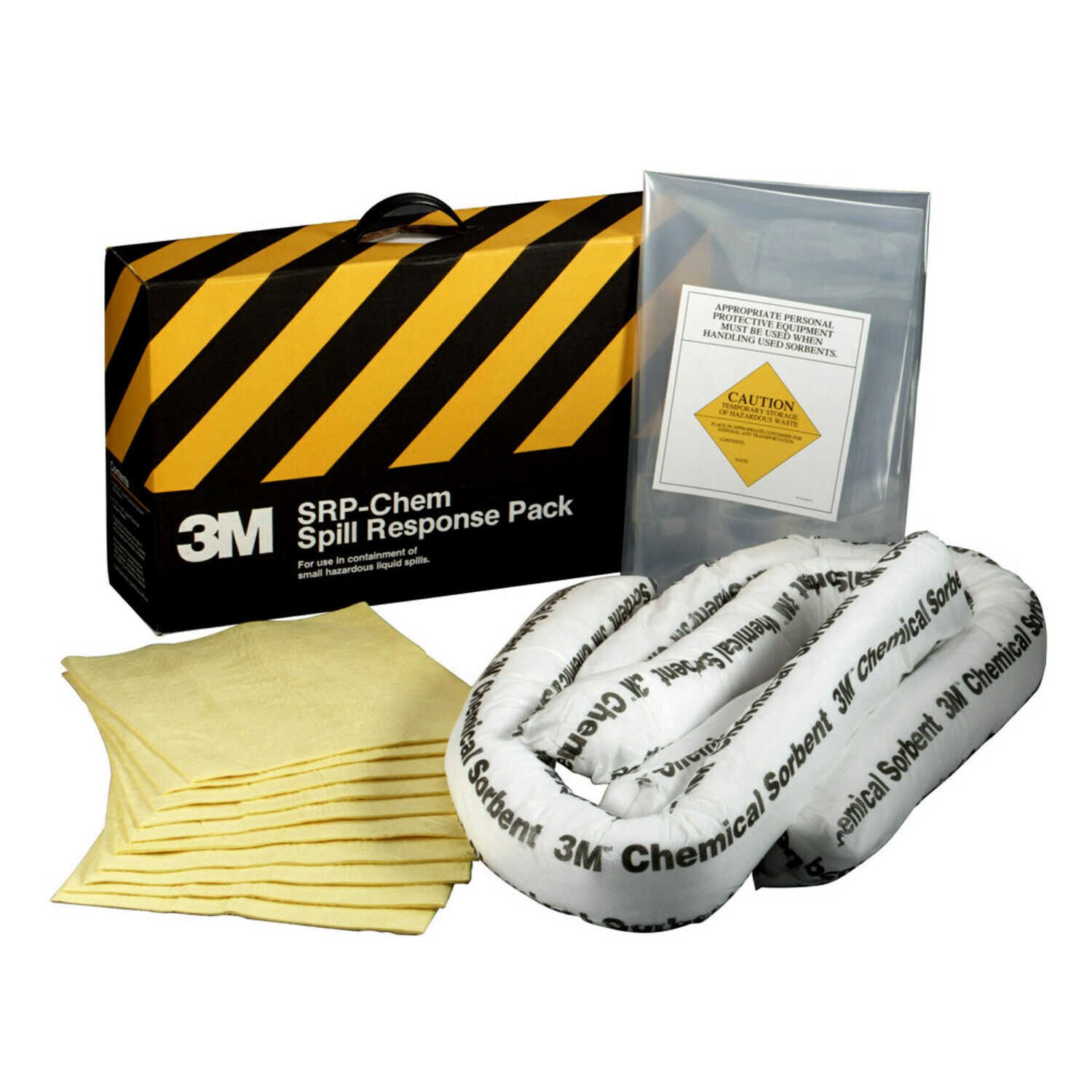 7000001939 - 3M Chemical Sorbent Spill Response Pack SRP-CHEM, 3 Pack/Case