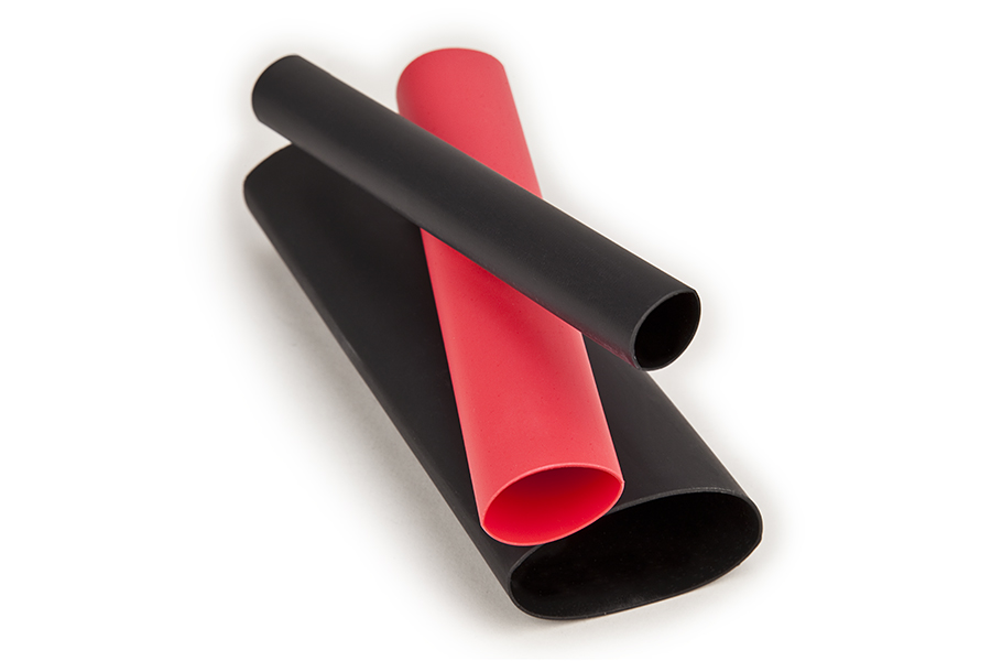 5Ft 1" 25mm Black 3:1 Dual-Wall ADHESIVE Lined Heat Shrink Tubing 