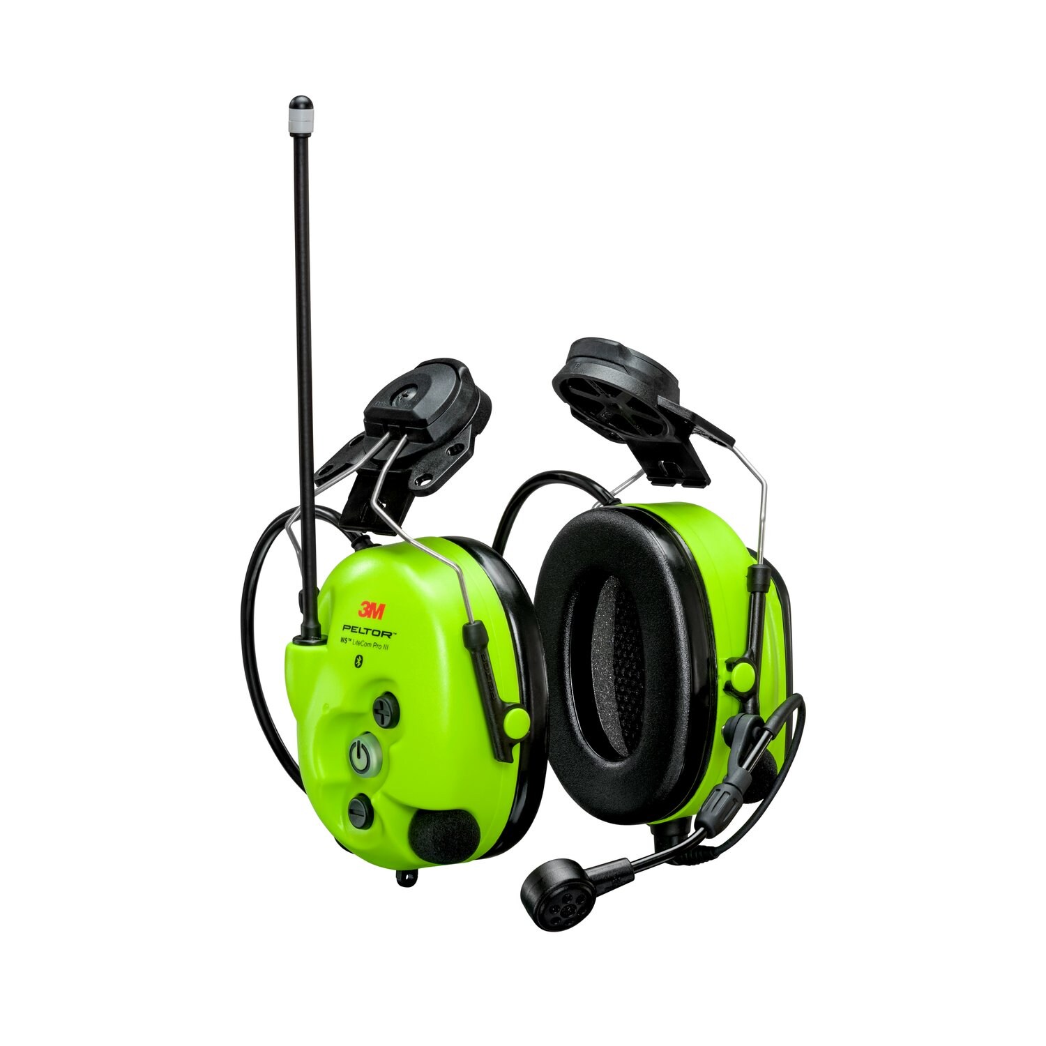 7100153110 - 3M PELTOR WS LiteCom Pro III Headset MT73H7P3E4D10NA GB, Bright
Yellow, Hard Hat Attached, 5 ea/Case