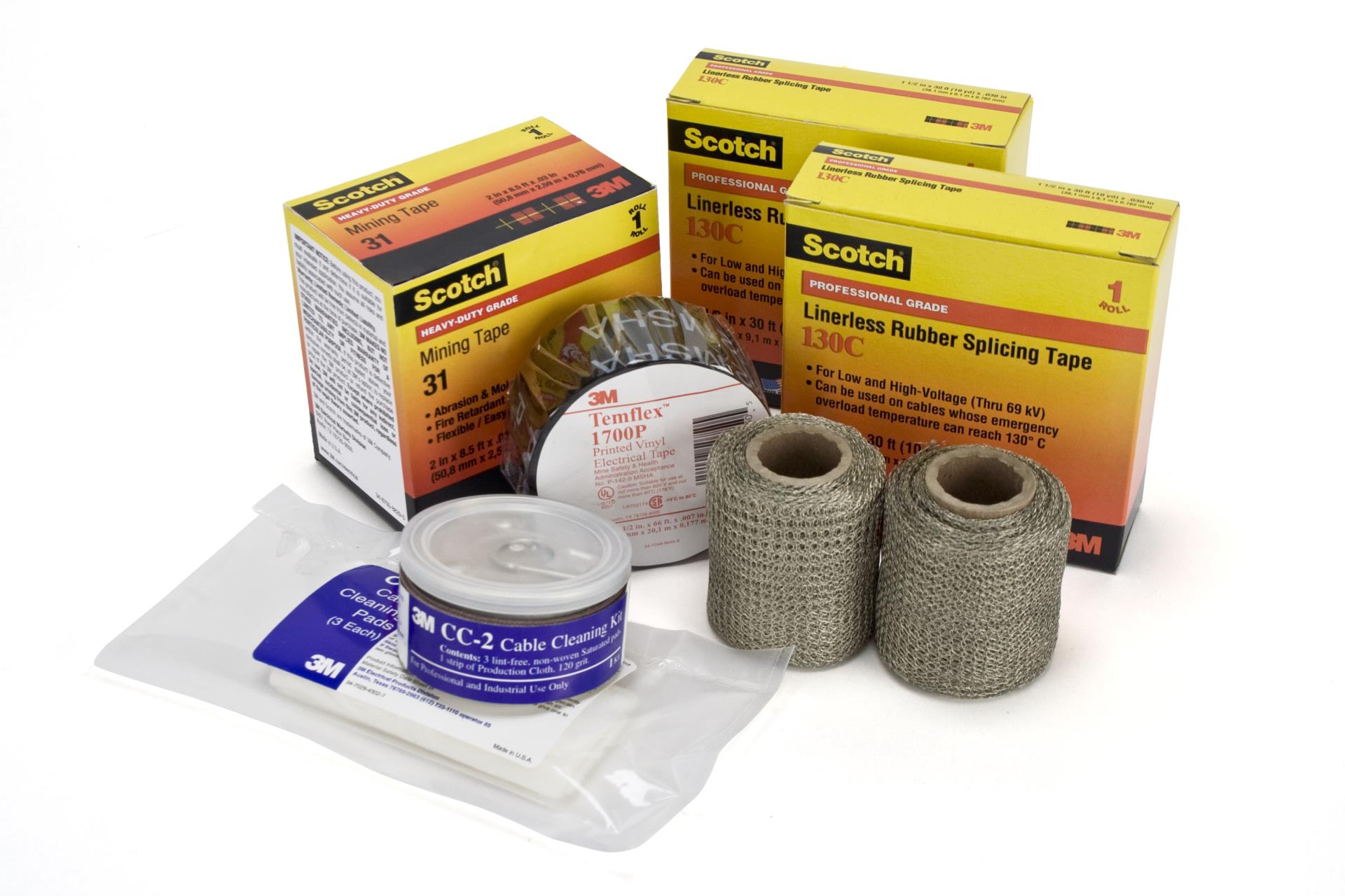 3/16" nylon tape 170 pound on spool 1000' feet packaging and sealing carton box 