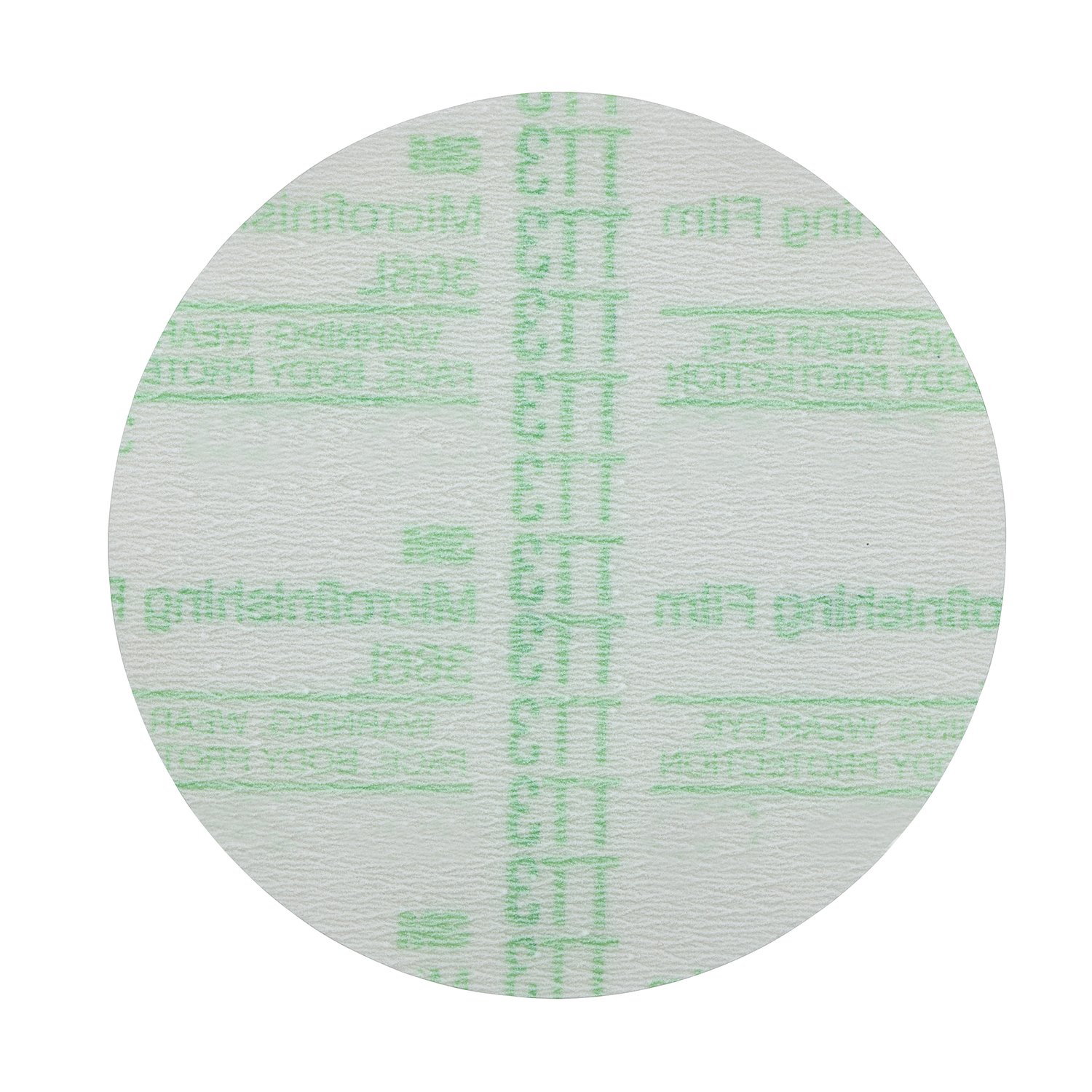 7000045655 - 3M Hookit Microfinishing Film Disc 366L, 30 Mic 3MIL, Type D, 4.3307
in x NH, D/F 4HL, Die 433A, 50/Pac, 500 ea/Case