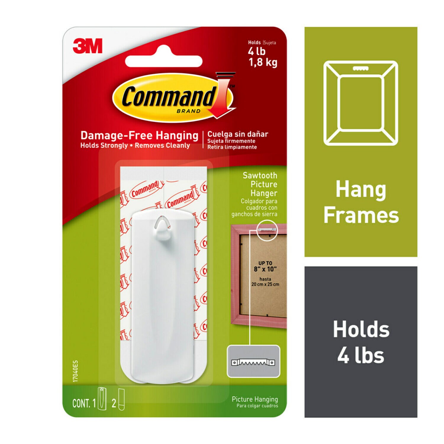 Command Clear Wire Hanger Hook, Value Pack of 9 Hooks and 12 Adhesive  Strips, Transparent - Damage Free Hanging - Holds up to 225 gm