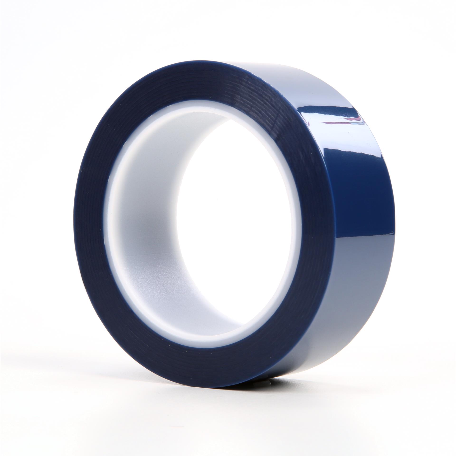 00051115647314 3M™ Polyester Tape 8991, Blue, 1/2 in x 72 yd, 2.4 mil,  24 rolls per case Aircraft products polyester-tapes 9378845