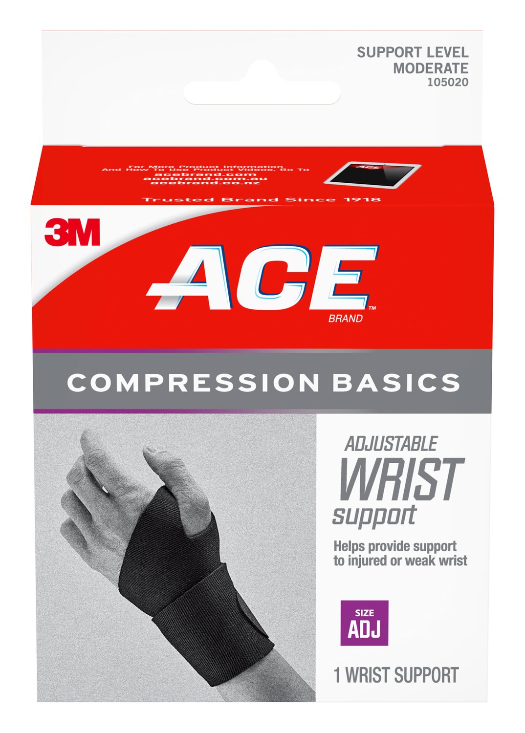 7100187595 - ACE Sport Basics Wrist Support 105020, Adjustable