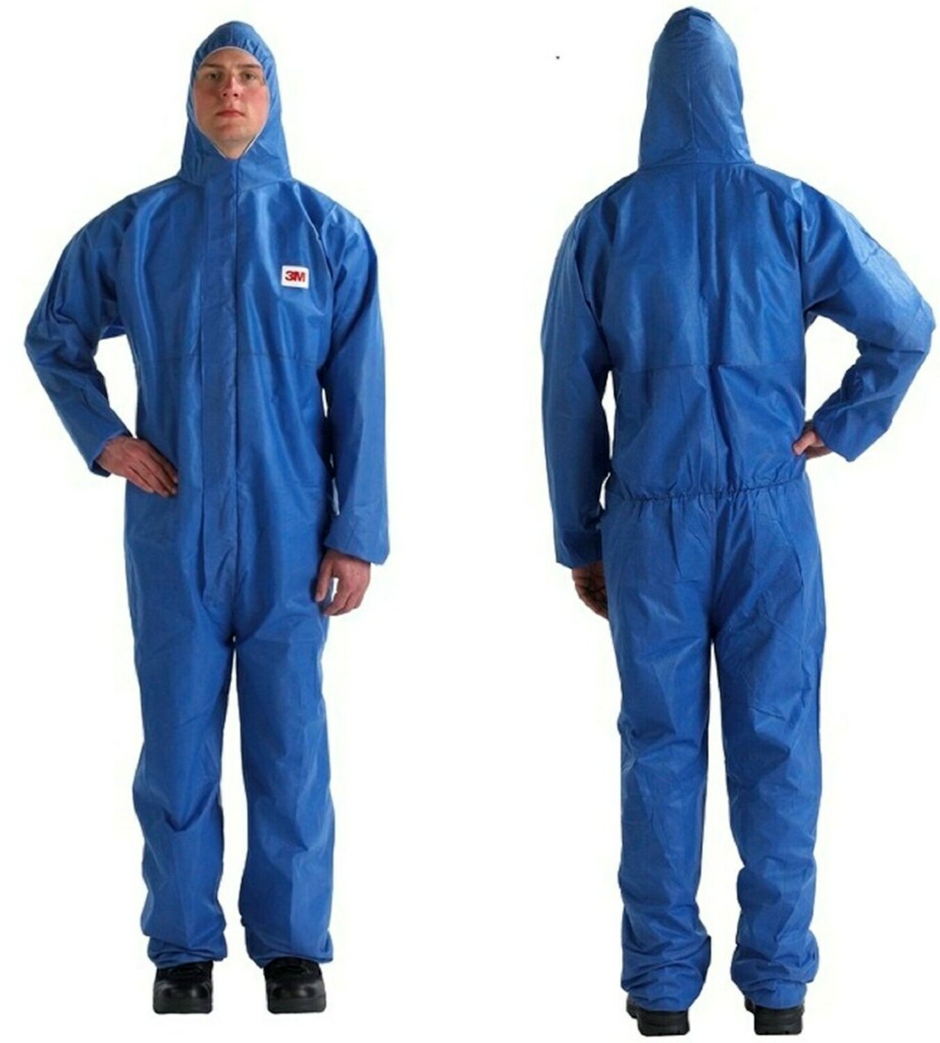 7000089619 - 3M Disposable Protective Coverall 4515, M, Blue, Type 5/6, 20 EA/Case