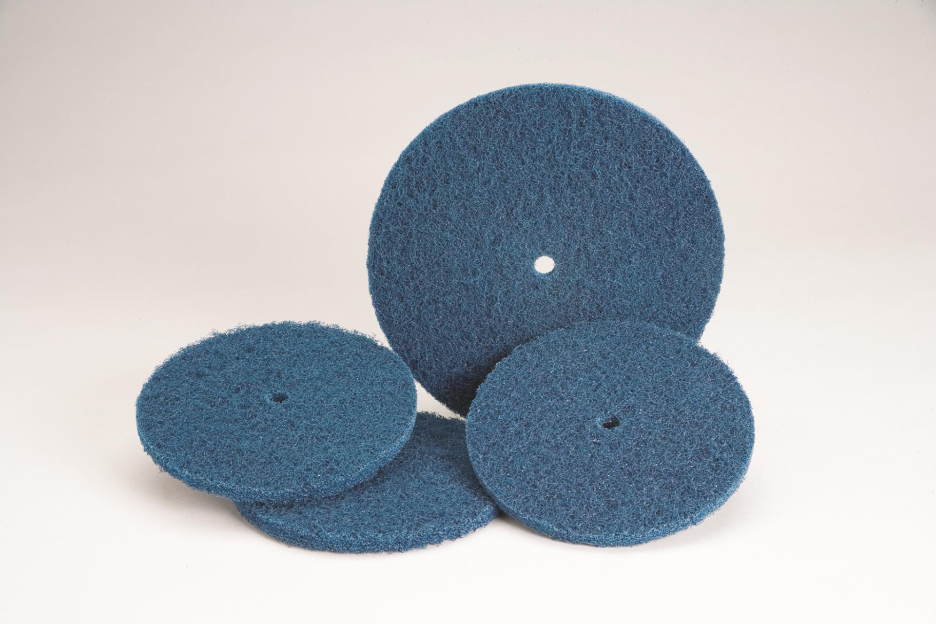 00051115331251 Standard Abrasives™ Quick Change Buff and Blend HS Disc,  840458, Medium, TR, Blue, in, Die Q300V, 25/inner, 100/case Aircraft  products quick-change-discs 9382873
