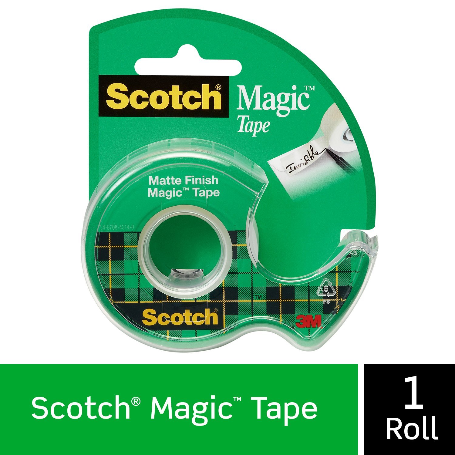 Scotch Removable Fabric Tape, 3/4 x 180 (FTR-1-CFT)