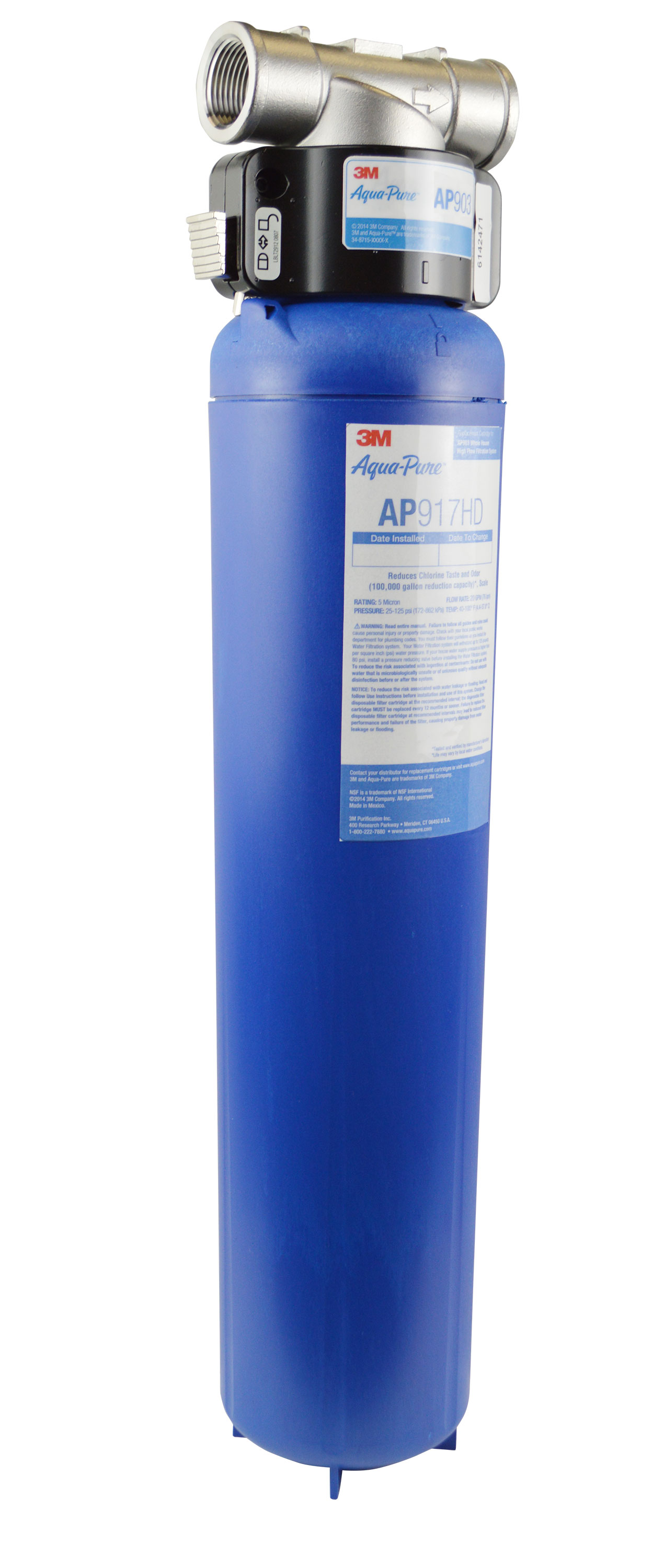 00016145191947 3M™ Aqua-Pure™ AP900 Series Whole House Water Filtration  System AP903, 5621102, Sanitary Quick-Change, um, 1/Case Aircraft  products na 9349706