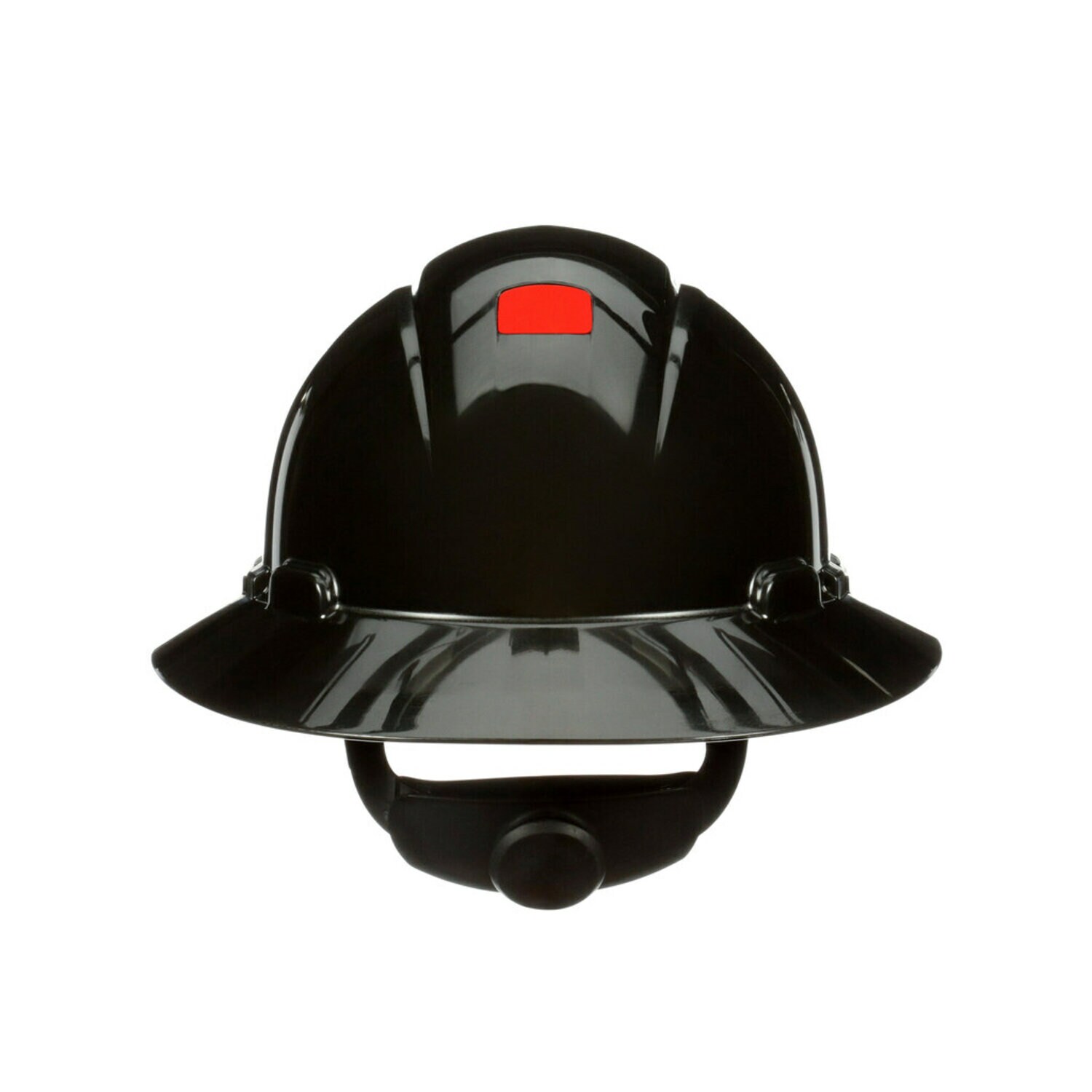 7100240039 - 3M SecureFit Full Brim Hard Hat H-812SFR-UV, Black, 4-Point Pressure Diffusion Ratchet Suspension, with Uvicator, 20 ea/Case