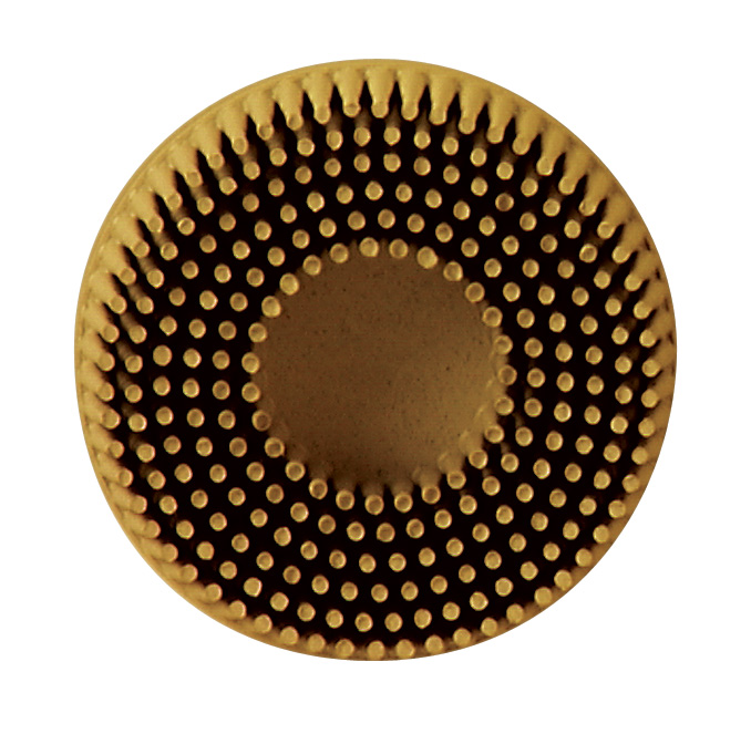 30051131075253 Scotch-Brite™ Roloc™ Bristle Disc, RD-ZB, 07525, 80, TR,  Yellow, in x 5/8 in, Tapered, 10 per inner, 40 per case Aircraft  products na 9393554