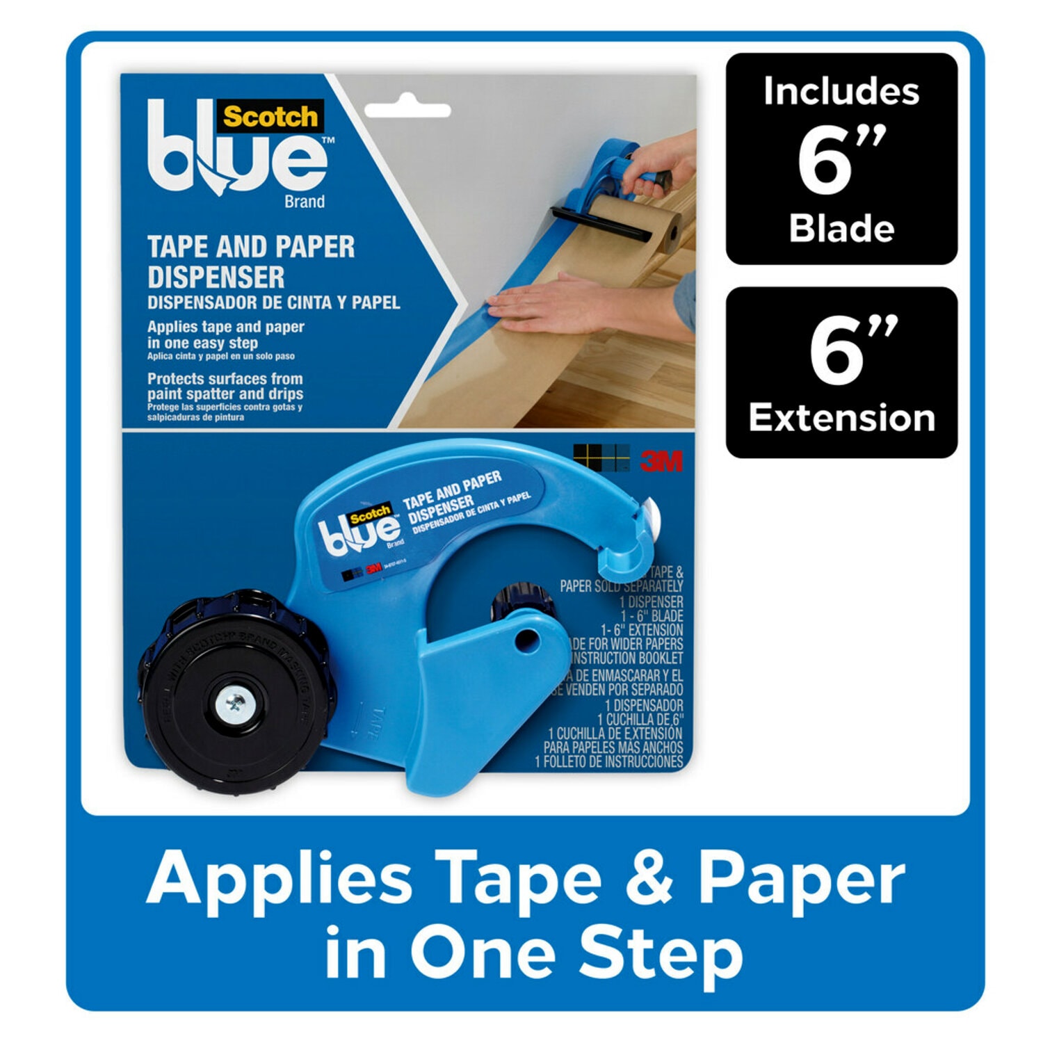 7100285554 - ScotchBlue Tape and Paper Dispenser M1000-SBN