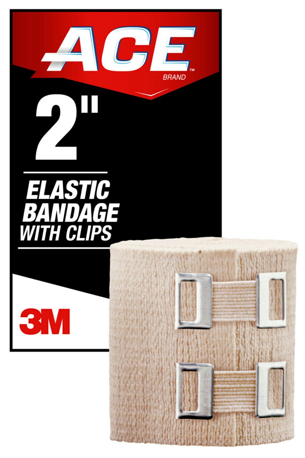 7010370792 - ACE Elastic Bandage w/clips 207310, 2 in