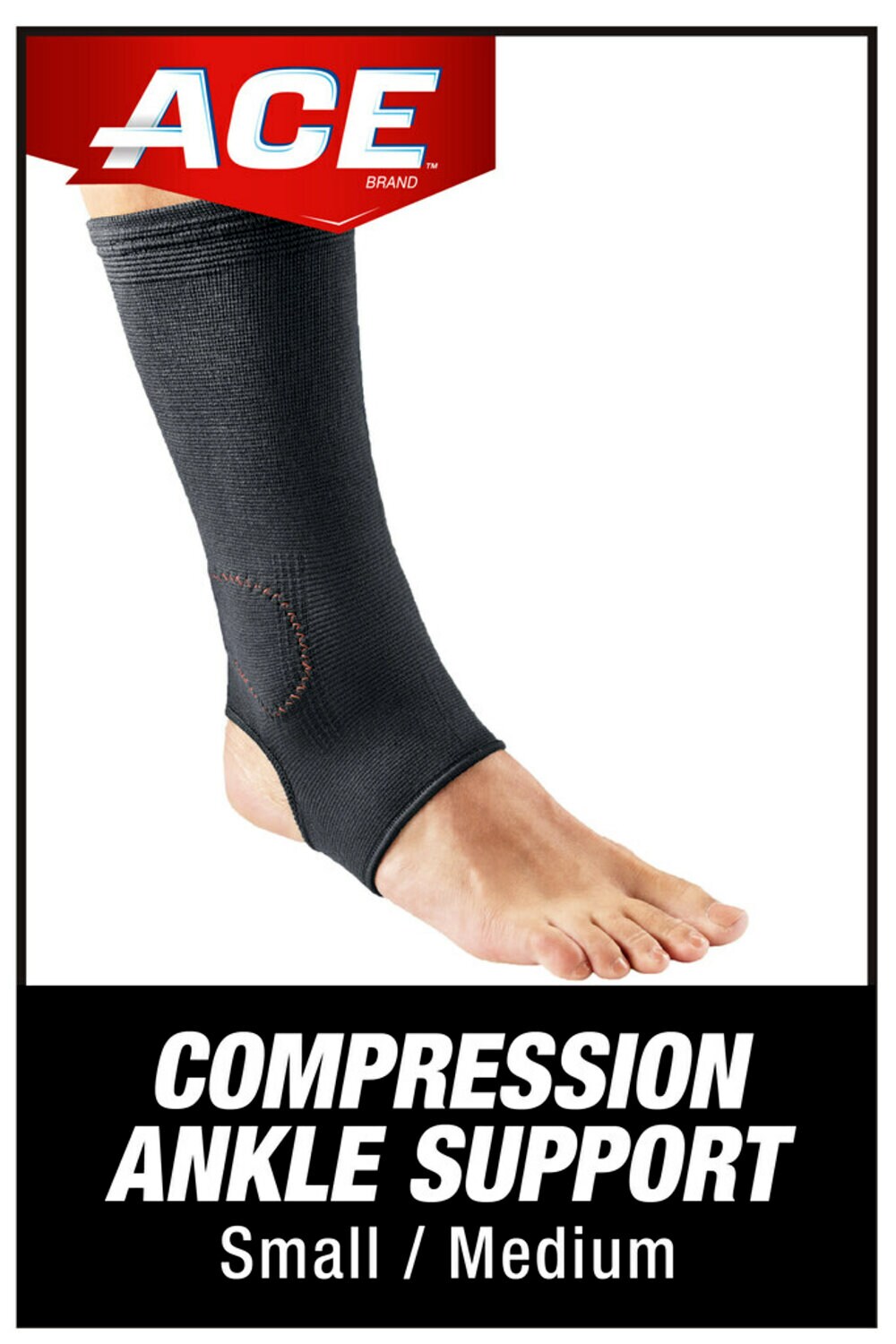 7100114303 - ACE Compression Ankle Support 207525, S/M