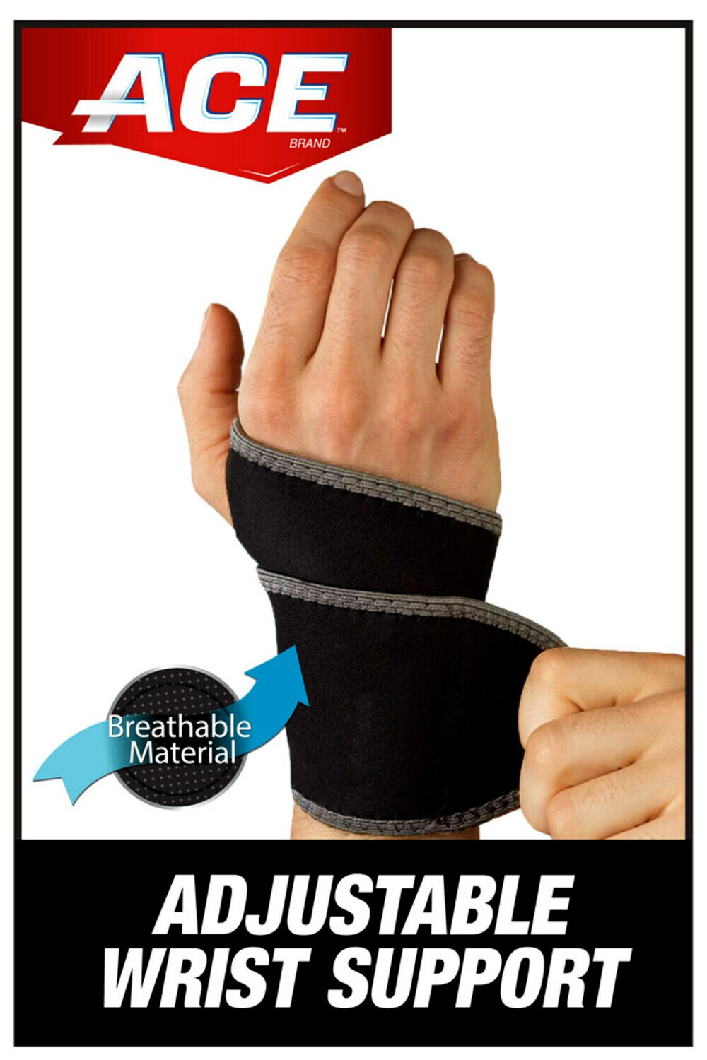 7100181658 - ACE Neoprene Wrist Support 203966, Adjustable