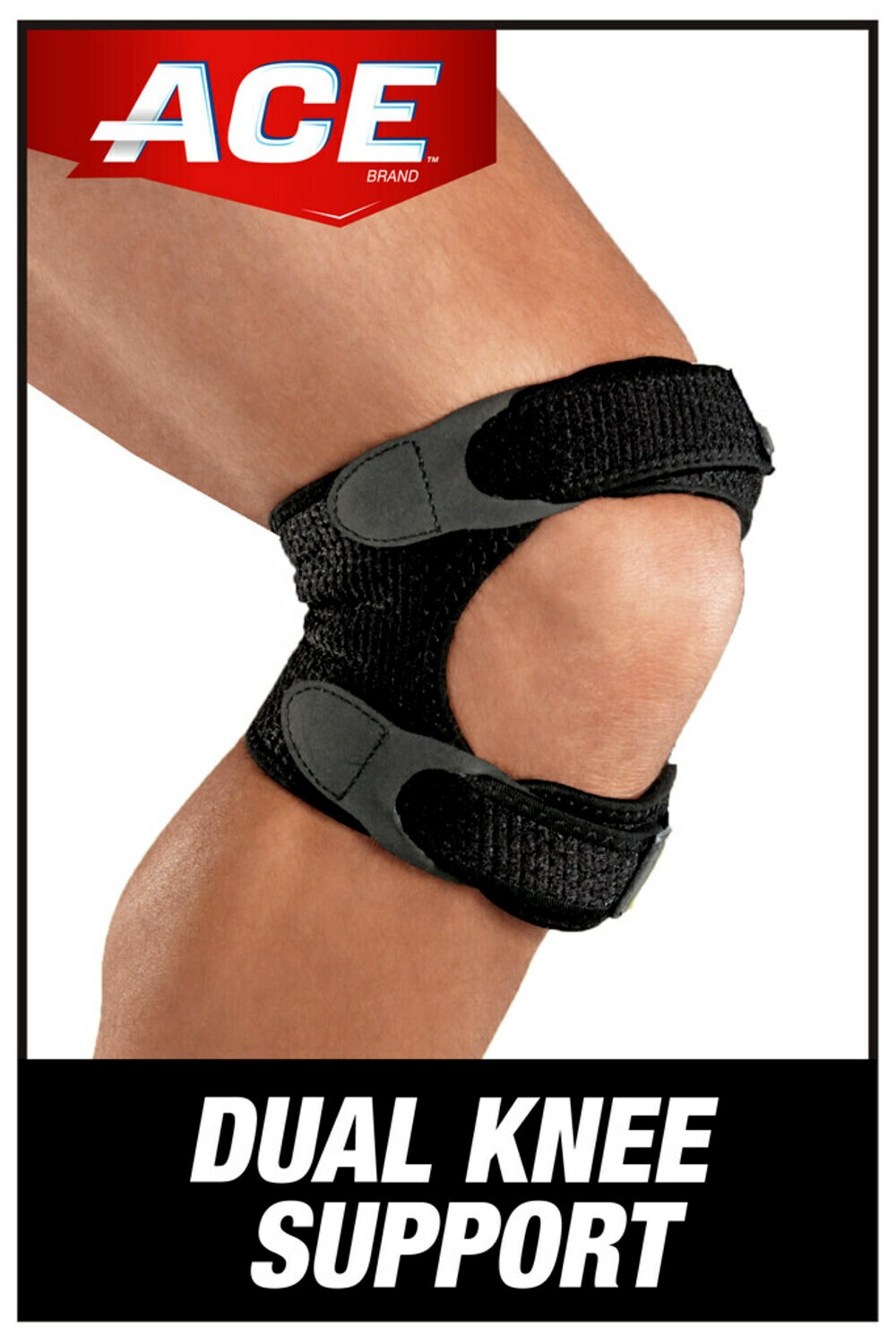 7010299851 - ACE Brand Dual Knee Strap 209310, Adjustable