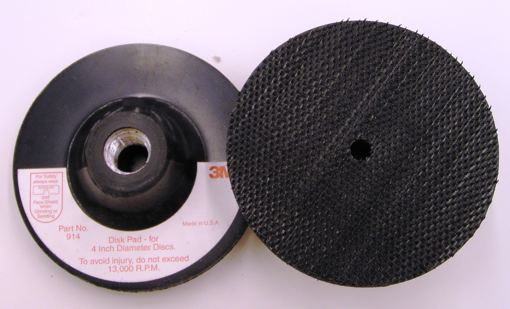 5 Units Disc Backing Pad 1-1/2 in Pad Diameter 1/4-20 in Thread Size