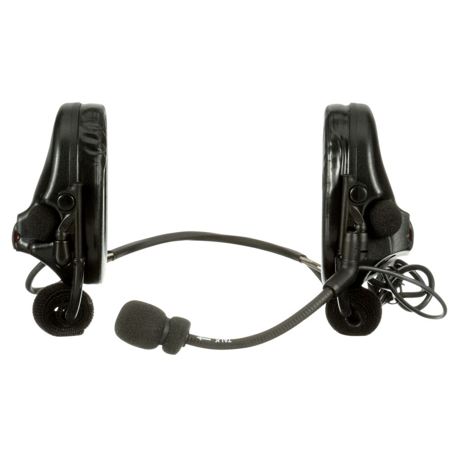 7100223422 - 3M PELTOR SwatTac V Headset MT20H682BB-47 SV, Neckband, Single Lead, Standard Dynamic Mic, NATO Wiring, Black, 10 ea/Case