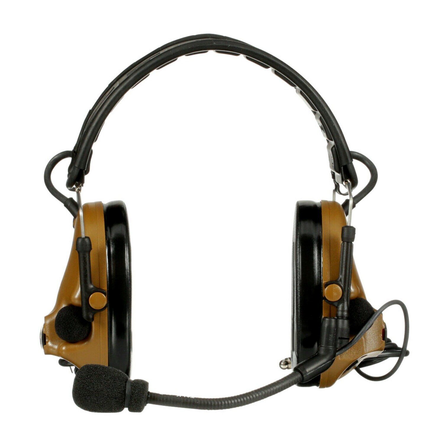 7100223437 - 3M PELTOR ComTac V Headset MT20H682FB-19 CY, Foldable, Dual Lead,
Standard Dynamic Mic, NATO Wiring, Coyote, 10 ea/Case