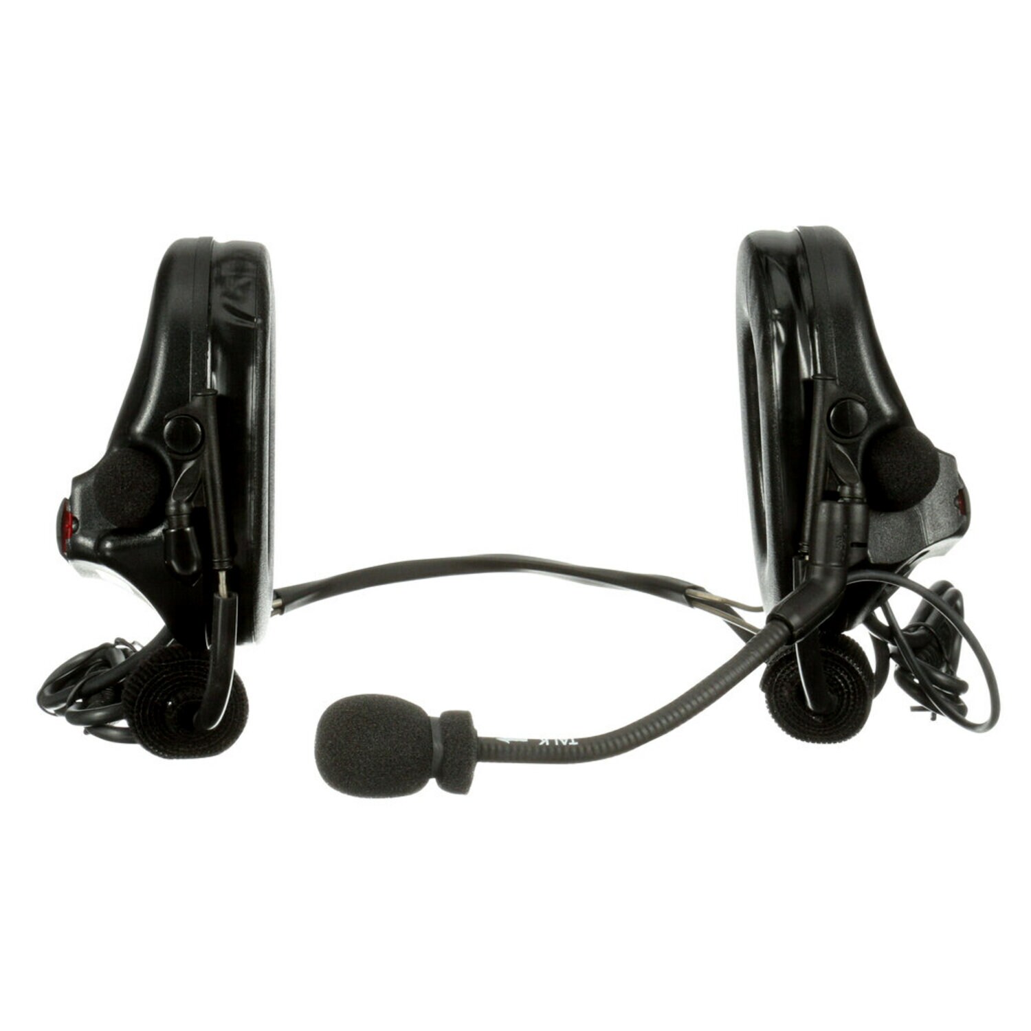 7100223439 - 3M PELTOR SwatTac V Headset MT20H682BB-19 SV, Neckband, Dual Lead, Standard Dynamic Mic, NATO Wiring, Black, 10 ea/Case