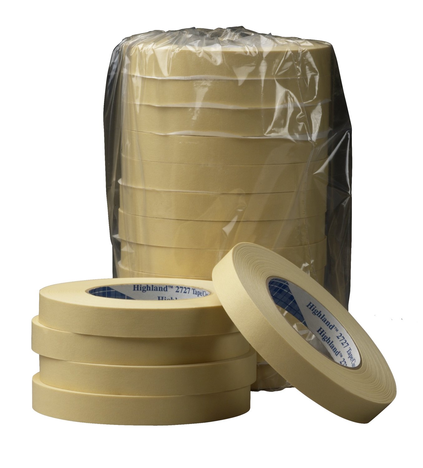 Low Tack Solvent Free Masking Tape 50m 48mm Wide 