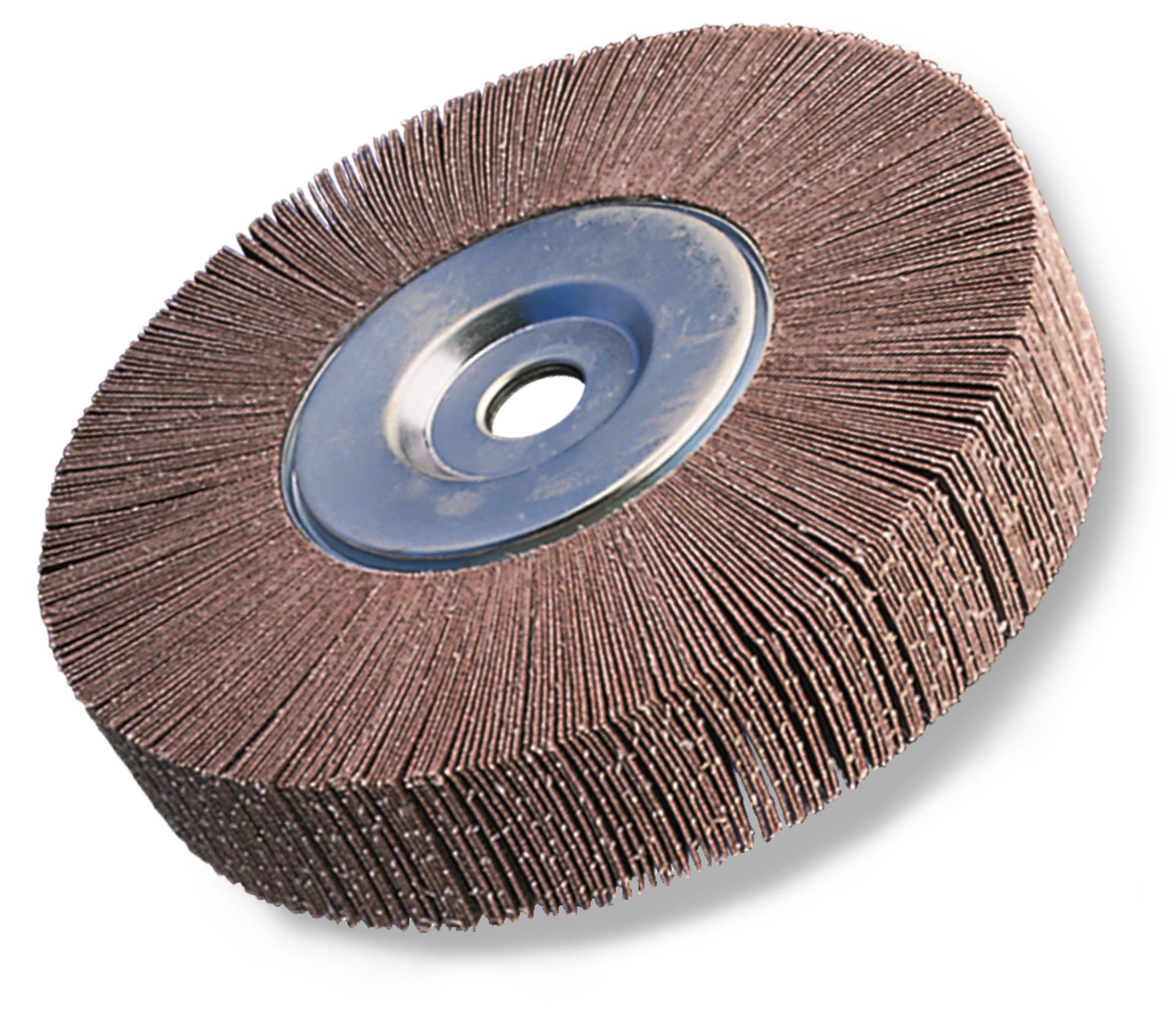 Flap sanding Abrasive Grinding wheel 10" x 2" x 1" 600 Grit Striping Polisher 