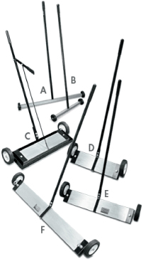 MAGNETIC PUSH TYPE SWEEPERS